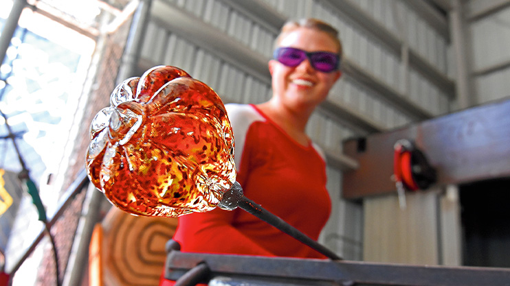 Glass blowing classes