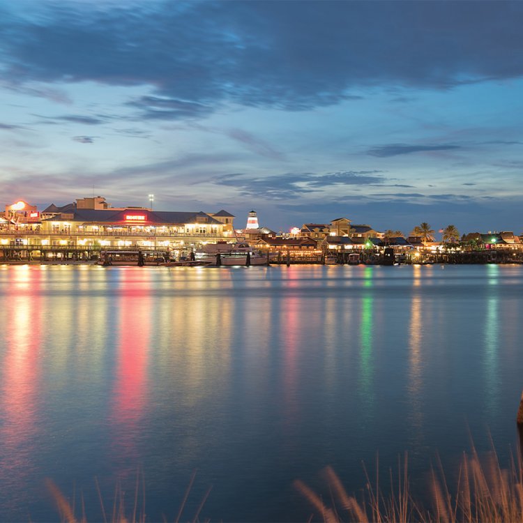 John's Pass at dusk