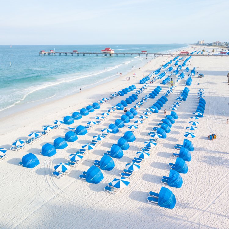 beach drone