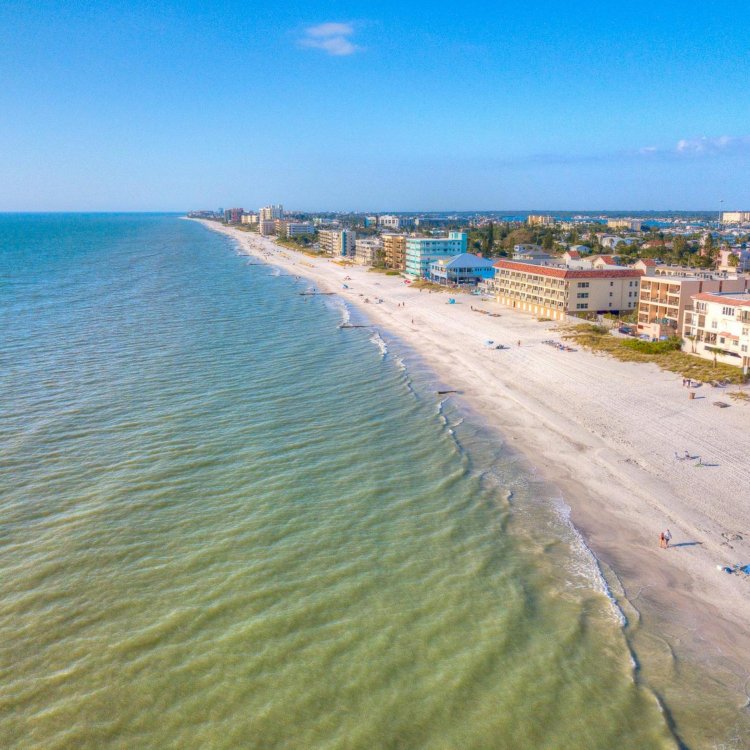 iTrip beachfront vacation rentals along a white-sand beach