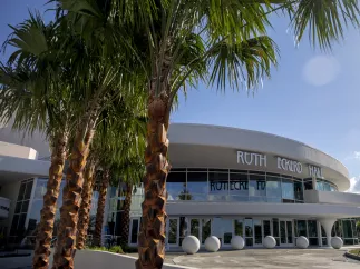 An exterior image of Ruth Eckerd Hall