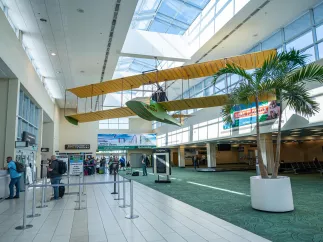 St. Pete-Clearwater International Airport (PIE) lobby