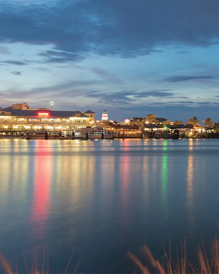 John's Pass at dusk
