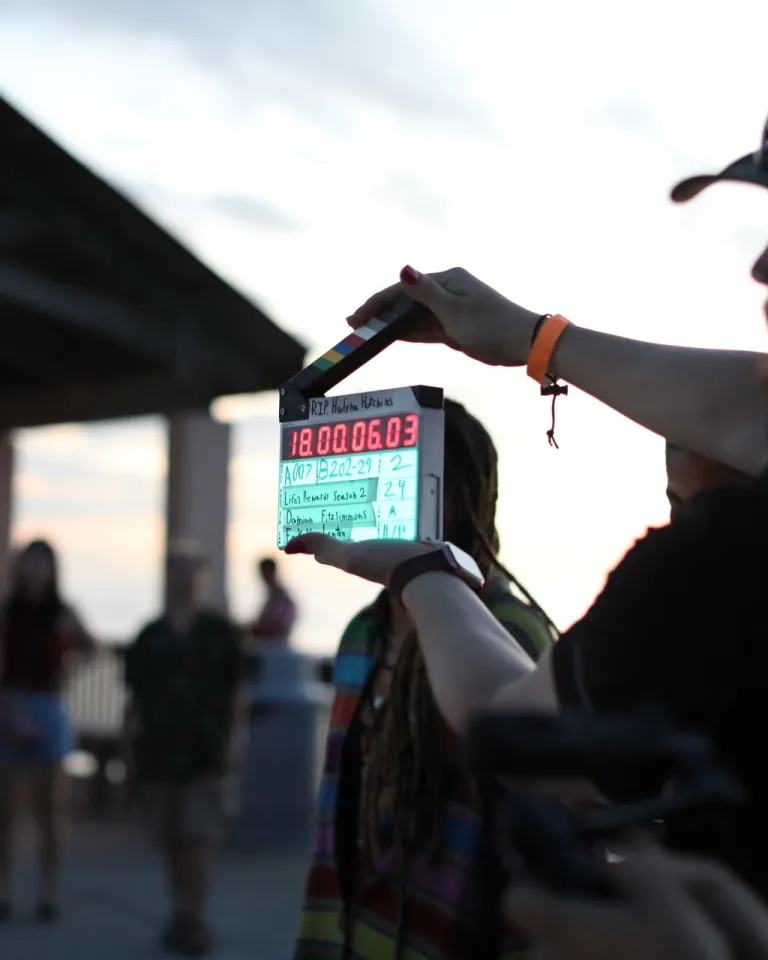 Person Holding an Action card