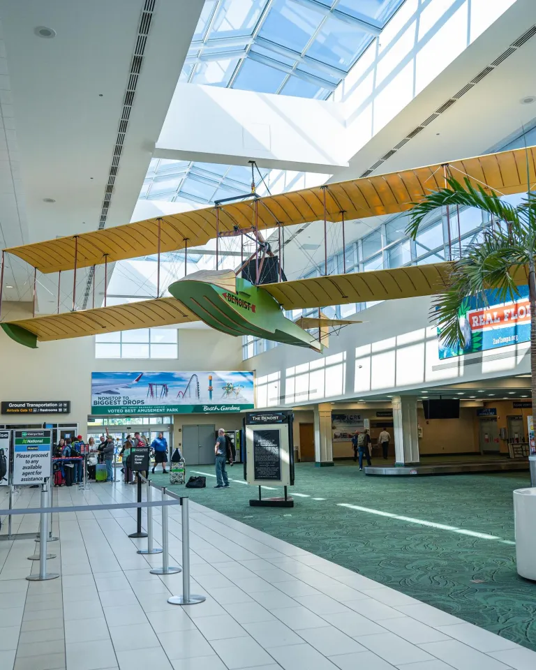 St. Pete-Clearwater International Airport (PIE) lobby