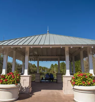 The observatory pier at Florida Botanical Gardens