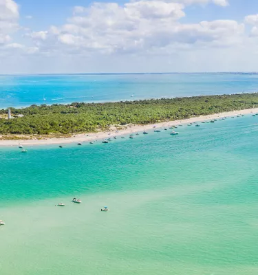 Aerial view of Egmont Key