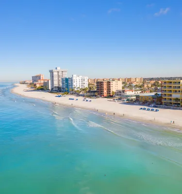 Vista aérea de Redington Beach