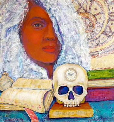 Artwork from Dia De Los Muertos