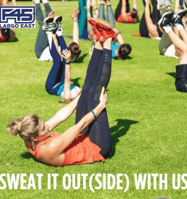 Work out at Florida Botanical Gardens