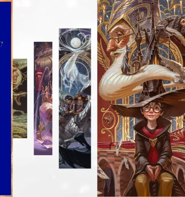 Harry Potter Trivia event flyer poster featuring cartoon characters from Harry Potter.