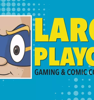 Largo Playcon Gaming & Comic Convention event flyer poster.