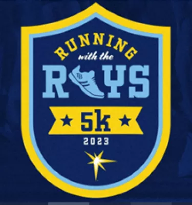 2023 Running with the Rays 5K logo