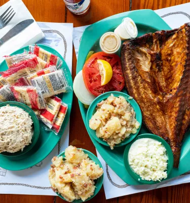 plate of fish