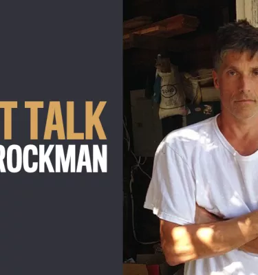 Male artist Alexis Rockman artist talk feature event.