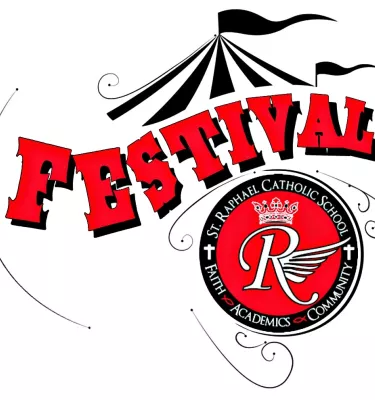 Church Festival event flyer poster.