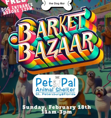 Barket Bazar Market event flyer poster.