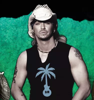 Bret Michaels Parti-Gras 2.0 at Baycare Sound event flyer poster.