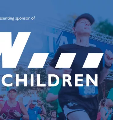 Run for All Children event flyer poster.