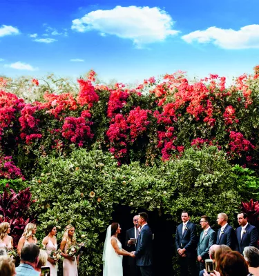 Wedding at Sunken Gardens