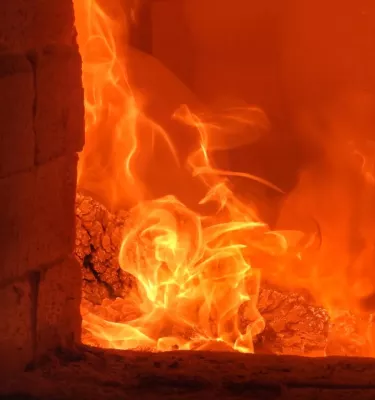 Wood fire workshop at Morean Arts Center.