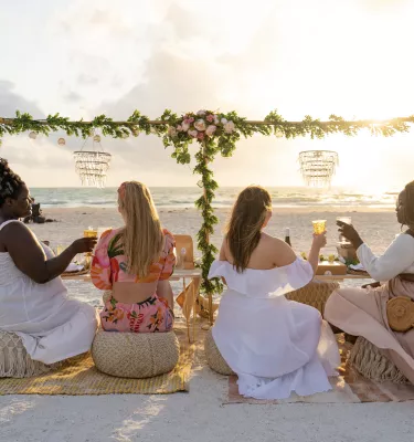 beach picnic
