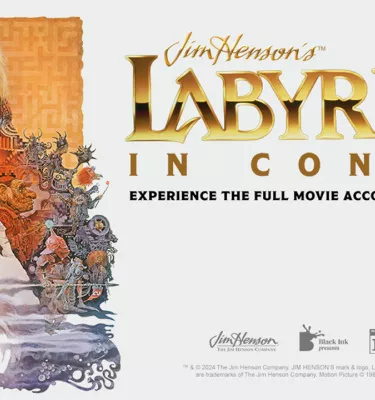 Labyrinth Tour event flyer poster.