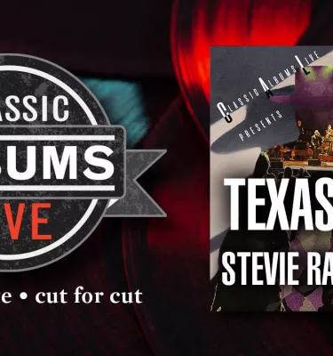 Stevie Ray Vaughan event flyer concert poster.
