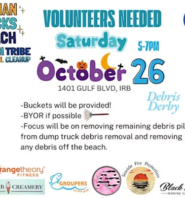 Florida Strong Debris Derby event flyer poster.