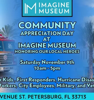 Veterans appreciation day at Imagine Museum.