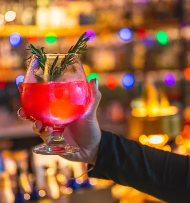 holiday cocktail