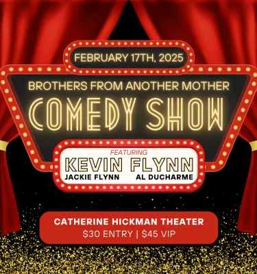 Kevin Flynn comedy show event flyer poster.