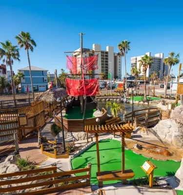 mini golf course