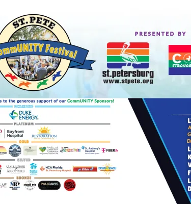 St. Pete CommUNITY festival 2025.