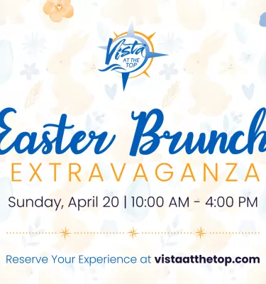 Easter Brunch event flyer poster.