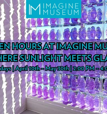 Golden Hour event at Imagine Museum.