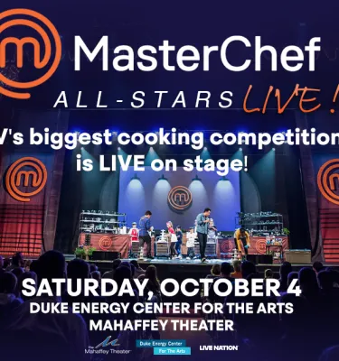 Master Chef live on stage.