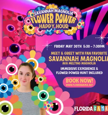 Savannah Magnolia at FloridaRAMA event flyer poster.