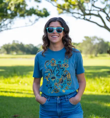 girl smiling