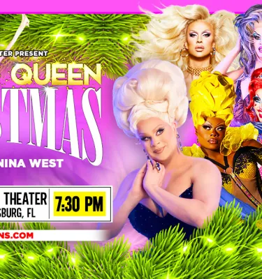 Drag Queen Christmas 2025 show in St. Pete.