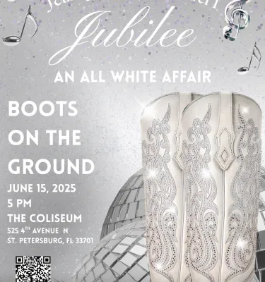 Jazzy Juneteenth Jubilee event flyer poster.