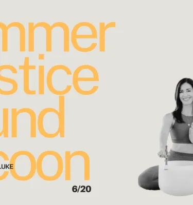 Summer Solstice class.
