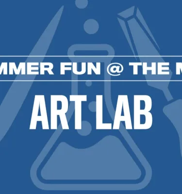 Summer Art Lab Banner poster.