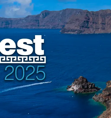 Clearwater Greek Festival 2025 event flyer poster.