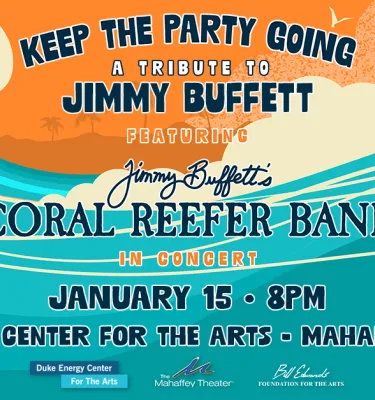 Coral Reefer Band concert event flyer poster featuring a beach wave.