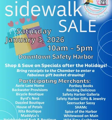 Sidework Sale event flyer poster.