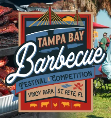 Tampa Bay BBQ Festival event flyer poster.