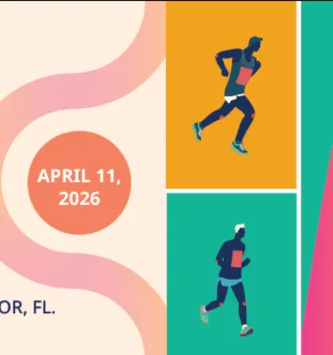 5k by the Bay event flyer poster.