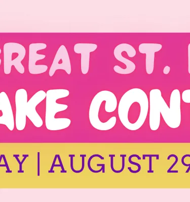 15th Annual Great St. Pete Cupcake Contest event flyer poster.