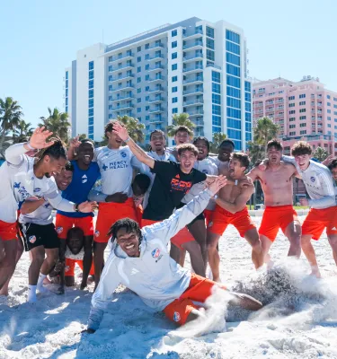 FC Cincy at the Beach